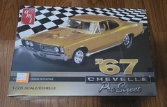 AMT ’67 Chevelle Pro Street 1/25 Scale Plastic Model Kit