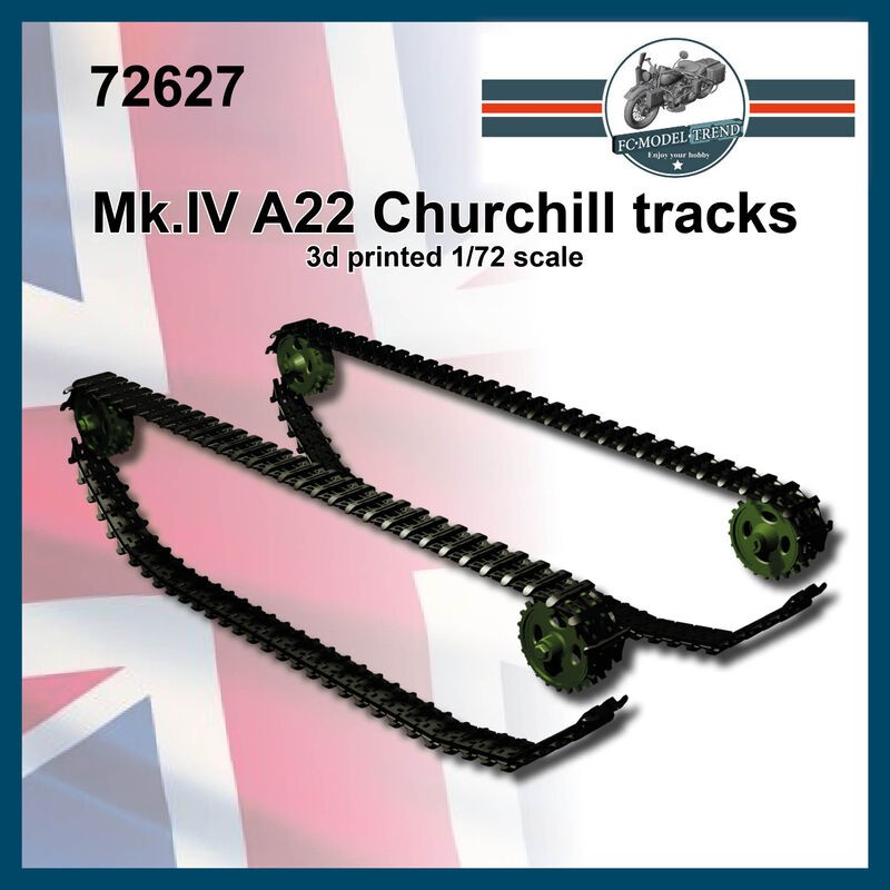 FC Model Trend 1/72 Mk.IV A22 Churchill Tracks