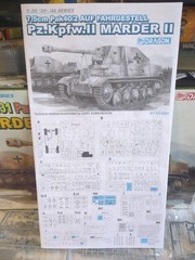 Sd.Kfz131 Marder II – 1/35 Scale Dragon ’39-’45 Series Unassembled Kit#6262