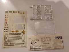 *Vintage* MPC / Ertl Dodge “Shelby” Charger Model Kit “Junkyard” #6393