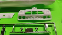 1971 426 Hemi Cuda Plymouth 1/24 Body Shell Grill Chrome Bumper Model Car Parts