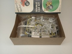 1963 Revell Sanitary Bucket ‘T’ & Mooneyes Dragster Double Car Kit Sealed Nos