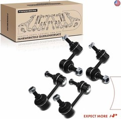 A-Premium Set of 4, Front & Rear Sway Bar Links Kit Stabilizer Bar Links