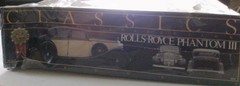 Revell Classics Collection Rolls-Royce Phantom III 1/16 #8816 FACTORY SEALED