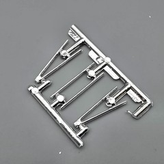 AMT 1/25 McLaren M16 C/D Parts Kit Bash Chrome Engine Mounts