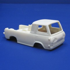 JFSL52 Jimmy Flintstone H:O scale, resin Ford Wheel Stander slot car body