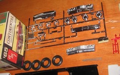 AMT 1965 Lincoln Continental HT Hardtop Kit 6425 Box Body & New Cvt Parts 65