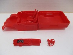 Model car parts Chevy S-10 pick up partially assembled interior ZR2 1:32 1994