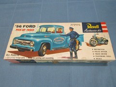 BOX ONLY & Spare Parts Revell 1956 Ford Pick-up Truck H-1400 H