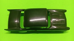 57 1957 Chevy Bel Air 1/25 Hard Body Glass Chrome Bumpers Grille Slot Car?