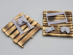 5th wheel hitch for pickup trucks for 1/24 and 1/25 scale model cars