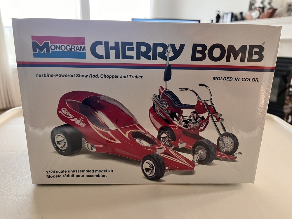 Cherry Bomb Model Kit By Monogram. 1/25 Factory Sealed Mint.