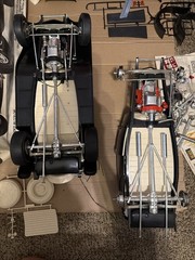Monogram 1/8 Big Deuce Classic 32 Ford Roadster & Highboy Version Lots & X Parts