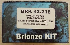 1/43 1951 Rolls Royce Phantom IV Shah Iran ABC Brianza #43218 Factory Seal MISB
