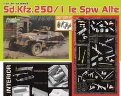 Dragon 1/35 6557 + 6193 Sd.Kfz. 250/1 le Spw Alte [Bonus Version] w/ 4 Figures