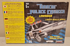 Lindberg Snap Fit Dancin’ Police Cruiser Lowrider Kit 73019 Sealed Dented Box
