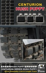 AFV Club 1/35 AF-35345 Centurion Hush Puppy Quick Assembly Link & Length Track