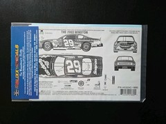 2003 Kevin Harvick #29 Snap on All Star 1:24 Decal – Waterslide Slixx Decals