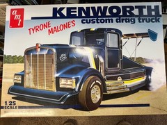 1/25 Scale Tyrone Malone Drag Slicks, Lot Of 4 AMT Model Kit Parts