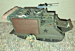 Tamiya 1:35 WWII us army military personnel carrier vehicle custom built model