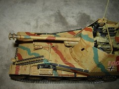 Built German Tank 5-1/2 inches long Well Built & Painted Excellent Cond Nice