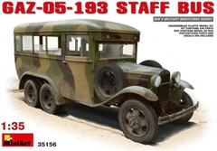 MiniArt 35156 GAZ-05-193 Staff Bus 1:35 New Free Shipping