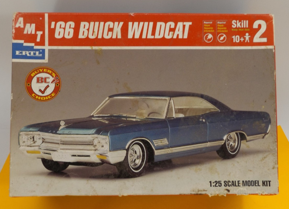 AMT ERTL 1966 Buick Wildcat Sealed Model Kit #31222 ~ New Open Box