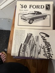 AMT 1950 Ford Convertible Customizing Series 1:25 Kit #6831