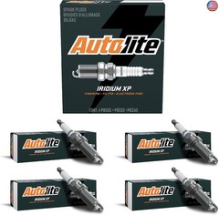 Autolite Iridium XP Automotive Replacement Spark Plugs, XP5682 (4 Pack)