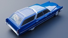ABS-LIKE RESIN 3D PRINTED 1/25 1970 CADILLAC FLEETWOOD BROUGHAM WAGON KIT