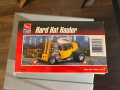 AMT Ertl Hard Hat Hauler #8248 Release 1998 BOX & Instructions , Inserts Only!
