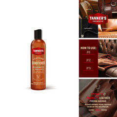 Tanner’S Preserve Tanners Preserve Leather Conditioning Cream – Pack Of 6 X 7.5