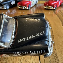 Built Model Car, Chevy Vintage Style short track Race Car, 1/25 Scale