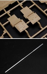 1/35 assembled German PZH2000 modern self-propelled howitzer with metal barrel