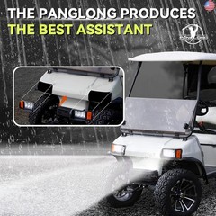 Panglong Club Car DS LED Headlight Kit with Adapter Wire, Factory Style LED