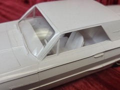 1964 Wimbledon White Ford Thunderbird T-Bird AMT Dealer Promo Friction Model Car