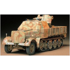 Tamiya USA TAM35144 1/35 German 8ton Semi-Track 3.7cm Flak 37 Sd.Kfz. 7/2