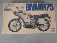 TAMIYA BMW R75 POLICE TYPE Motorcycle 1/6 Scale Model