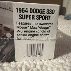 Lindberg Color Me Gone 1964 Dodge 330 Super Sport Kit # 72156 Factory Sealed