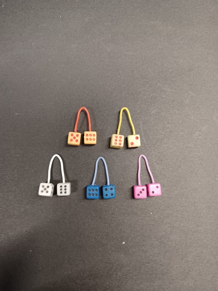 SET OF 5 PAIRS.1/24 1/25 Scale Hanging Dice Sets For Model Cars And Trucks