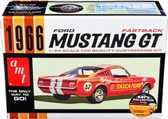 1966 Ford Mustang GT Fastback 1/25 Scale Skill 2 Model Kit by AMT