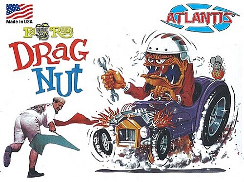 Atlantis Ed ”Big Daddy” Roth Drag Nut – Plastic Model Car Vehicle Kit