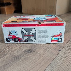 1968 Issue Monagram Red Baron With Fokker Triplane 1/24 Scale Model Kit