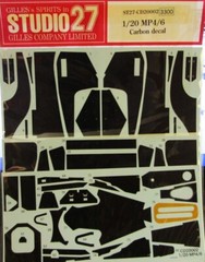 DECAL: 1/20 CD20002 Templated Carbon set Fujimi McLaren MP4/6