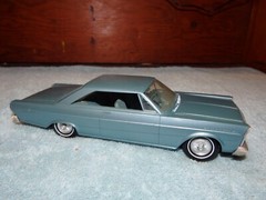 1965 Ford Galaxie 500XL Hardtop Original Dealer Promo Model Car
