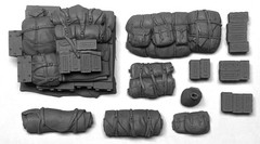 1/35 Scale US Army M7 Priest/Kangaroo Stowage Fits any Kit – Value Gear – Resin