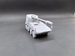 1/72 German Boxer Armored Vehicle With Rch155 Howitzer 3d Printed Model