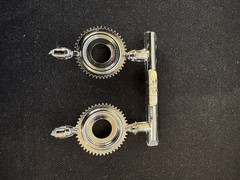 AMT/ERTL 31224 Silhouette Show Car Parts Kit Bash Chrome Brake Drums #321