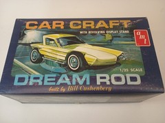 1964 AMT Car Craft Dream Rod New 1/25 With Stand Bill Cushenbery “Awesome”