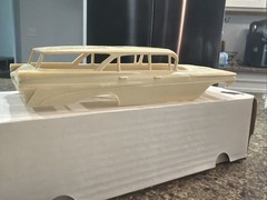 R & R RESIN 1959 PONTIAC BONNEVILLE WAGON RESIN KIT! CIRCA 90’s-2000’s! VMCP!